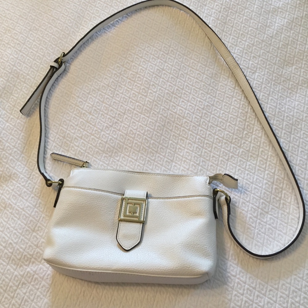 Liz Claiborne White Shoulder Bag